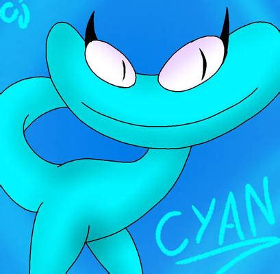 cyan rainbow memes.